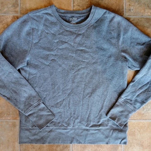 Tek Gear Gray Crewneck Sweatshirt - Picture 1 of 1